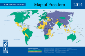 Freedom Map 2014